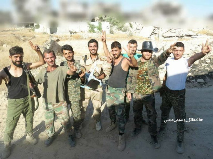 Lực lượng chính phủ Damascus vẫn tiếp tục chiến dịch quân sự nhằm quét sạch các phần tử khủng bố trong khu vực. Ảnh: AMN.