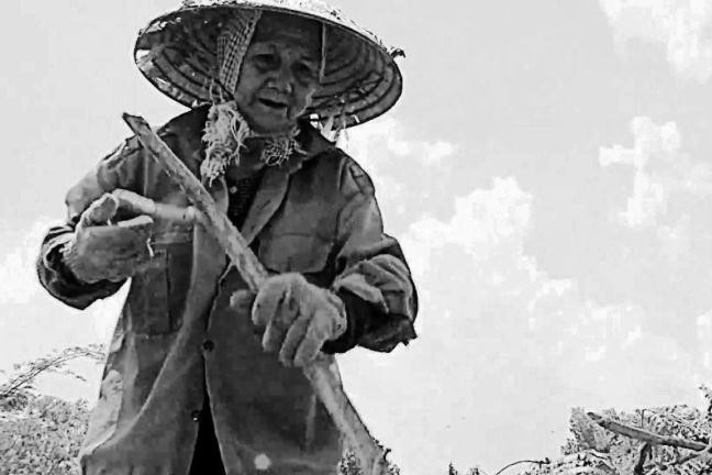 Trong hơi thở gấp gáp và những giọt mồ hôi nhễ nhại mọi người hì hục vội vàng để kịp kéo những cành cây ra ngoài nếu không làm kịp, thì đống rác này sẽ bị người ta đốt đi.