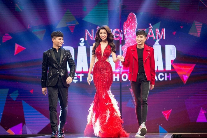 Thuý Vân từng giữ vai trò giám khảo, host của nhiều chương trình lớn trong nước.