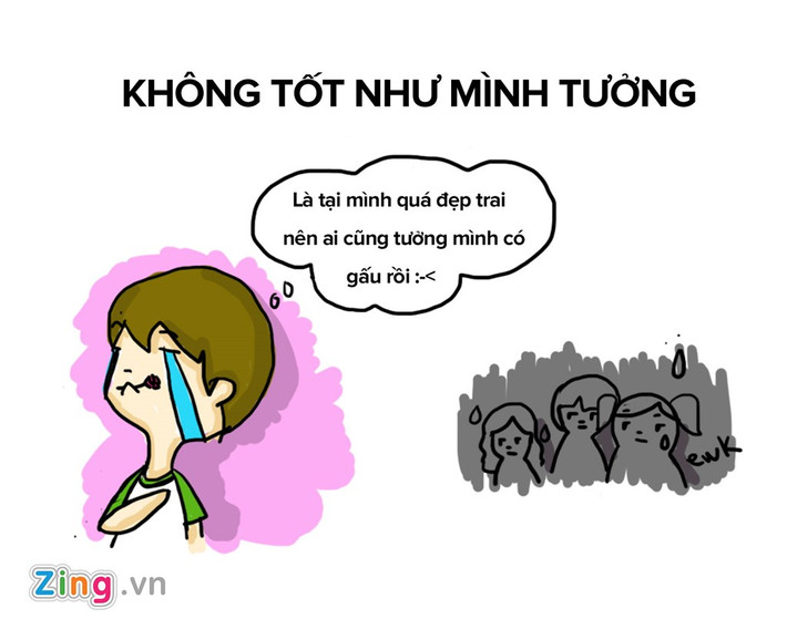 Người quá tự tin và đề cao bản thân trong khi thực tế không phải vậy thường bị coi là "ảo tưởng". Các chàng trai có dấu hiệu này nên suy nghĩ lại kẻo "ế bền vững".
