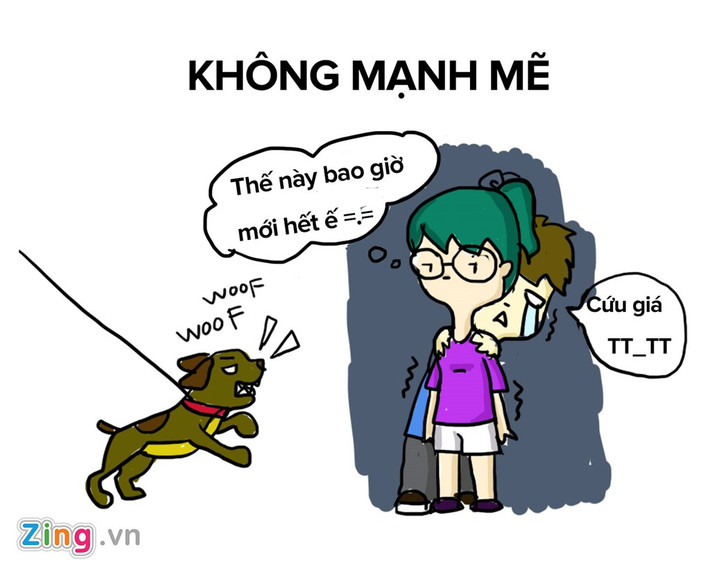 Phái yếu luôn muốn được "nửa kia" che chở, bảo vệ, chứ không hề muốn điều ngược lại.