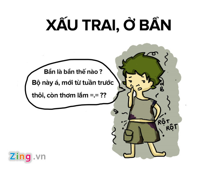 Không chỉ có phái mạnh yêu bằng mắt, các cô gái cũng không thể ấn tượng tốt với người luộm thuộm, nhếch nhác.