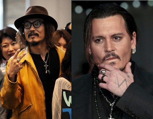 Phiên bản hoàn hảo của Johnny Depp ở Nhật Bản.