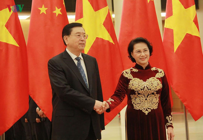 Chuyến thăm của ông Trương Đức Giang là chuyến thăm ở cấp cao nhất của lãnh đạo Đảng và Nhà nước Trung Quốc trong năm 2016.