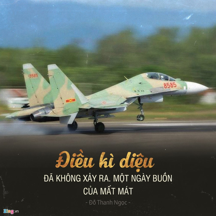 Từ những ngày đầu khi chiếc chiếc Su-30MK2 mang số hiệu 8585 cùng phi công Khải mất tích khi đang làm nhiệm vụ, rất nhiều người vẫn nuôi hy vọng anh sẽ trở về bình an. Thế nhưng, đau xót thay, người chiến sĩ kiên cường ấy đã mãi ra đi. "Vậy là không có phép màu nào xảy ra. Những hy vọng, lời cầu nguyện cũng không mang anh trở về. Những người tìm kiếm anh đã cố gắng nhiều. Xin chia buồn cùng gia đình và đồng đội anh", Đỗ Thanh Ngọc ngậm ngùi.