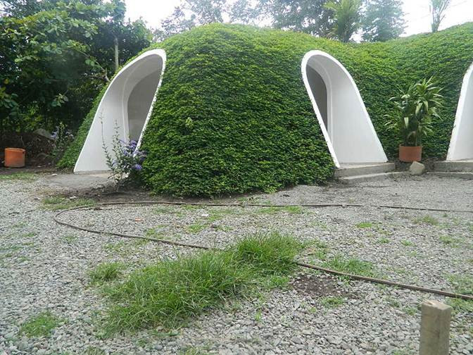 Không những thế, những ngôi nhà này còn mang lại tính nghệ thuật rất cao trong thiết kế.