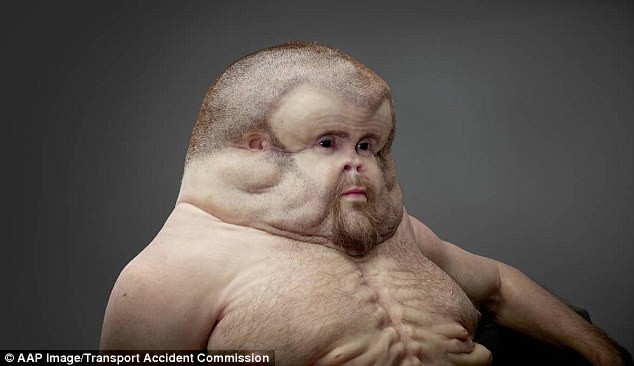 Graham, nhân vật được tạo nên bởi nhà điêu khắc tới từ Melbourne Patricia Piccinini, là một phần trong chiến dịch an toàn giao thông của chính quyền bang Victoria, Úc. Bà Piccinini đã thu thập kiến thức từ bác sĩ phẫu thuật chấn thương chỉnh hình Christian Kenfield và kỹ sư an toàn đường bộ David Logan để xây dựng mô hình cơ thể người có khả năng chịu đựng một vụ tai nạn thảm khốc.