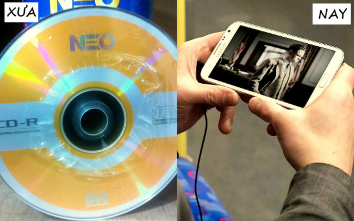 Thời nay, không cần phải mua CD, chúng ta vẫn có thể xem các bộ phim yêu thích hay MV của thần tượng nhờ chiếc điện thoại thông minh.