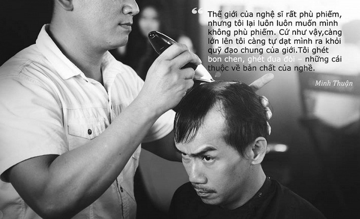 Liều thuốc tinh thần của Minh Thuận dành cho những ai đang chùn chân trước sóng gió cuộc đời: “Hãy đứng lên càng nhanh càng tốt”.