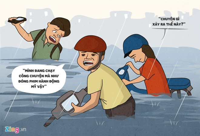 Chiều 26/9, trận mưa lớn trút xuống TP.HCM khiến nhiều tuyến đường thuộc quận 1, 3, 5, 10, 7, Tân Bình, Phú Nhuận, Thủ Đức… chìm sâu trong biển nước. Tình trạng ngập úng khiến giao thông vào giờ cao điểm thêm khó khăn, ùn tắc kéo dài. Tại các điểm ngập, hàng loạt xe cộ bị chết máy.