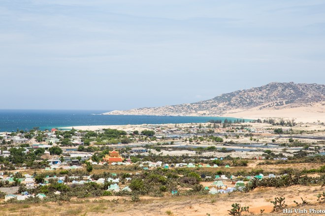 Một góc thôn Sơn Hải, xã Phước Dinh, huyện Ninh Phước, tỉnh Ninh Thuận .
