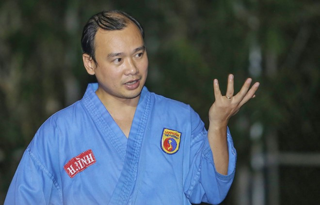 Ông Lê Hải Bình là võ sư hồng đai (hệ thống đẳng cấp trong Vovinam hiện có các thứ bậc từ thấp lên cao gồm Tự vệ nhập môn, Lam đai, Huyền đai, Hoàng đai, Chuẩn hồng đai, Hồng đai và Bạch đai). Nhiều năm qua, ông chủ động quảng bá phát triển Vovinam bằng việc tổ chức các lớp học miễn phí.