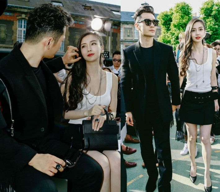 Những cử chỉ ngọt ngào Huỳnh "giáo chủ" dành cho vợ.