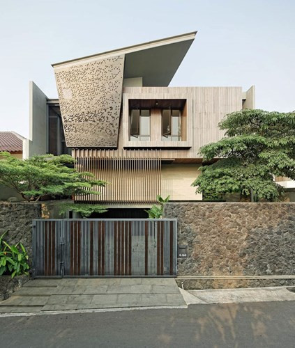 Ben House được thiết kế bởi kiến trúc sư Gerard Tambunan & Rudy Kelana.