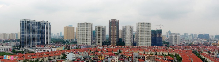 Hà Đông là một trong những khu vực phát triển bất động sản rầm rộ nhất Hà Nội bởi quỹ đất khá nhiều, giá lại rẻ.