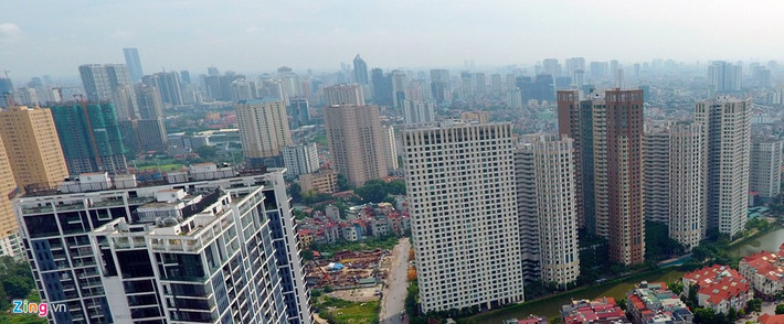 Ngay cả các khu đô thị cao cấp cũng xây dựng tại đây thu hút nhiều khách ngoại tỉnh về mua.