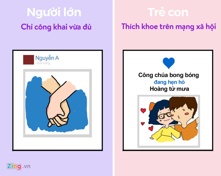 Trong thời đại Facebook, Zalo, nhiều bạn trẻ không ngại công khai mọi thứ lên mạng ảo, kể cả những khoảnh khắc riêng tư với nửa kia. Song những người yêu kiểu chín chắn lại thích giữ niềm hạnh phúc cho nhau.