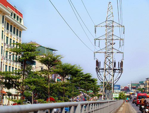 Theo ghi nhận của PV, từ khoảng 1 tháng trở lại đây đã có hàng trăm cây xanh mới được trồng trên tuyến đường Trần Nhật Duật - Trần Quang Khải (Quận Hoàn Kiếm, Hà Nội). Đây là những cây bàng lá nhỏ được trồng bởi Công ty TNHH MTV công viên cây xanh Hà Nội. Điều đáng nói là những cây xanh được trồng ngay dưới chân lưới điện cao áp 110KV khiến nhiều người dân lo ngại khi cây này phát triển sẽ chạm vào đường dây điện gây cháy nổ. Ông Toàn (người dân sinh sống trên đường Trần Quang Khải) cho biết: “Khoảng một tháng trở lại đây, tôi thấy công nhân mang nhiều cây tới trồng ở dọc bên đường Trần Quang Khải, ngay dưới chân đường dây điện. Những cây này dù mới trồng cũng đã cao đến 5-6m, nếu những cây này phát triển mọc cao lên sẽ chạm vào đường dây điện cao thế và gây cháy nổ sẽ rất nguy hiểm”.