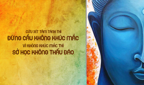 Tâm tính của chúng ta không cố định, thường xuyên thay đổi. Gặp cảnh thuận lòng vừa ý, tâm trạng của chúng ta vui tươi, hồ hởi. Gặp cảnh trái tai gai mắt, tâm trạng của chúng ta dễ nổi sóng gió, nhẹ thì còn giữ được trong lòng, nặng thì phun ra miệng những cơn bực dọc, tức tối, những điều khó nghe, cay nghiệt. Gặp đối phương biết nhẫn nhịn, thì mọi việc còn có thể êm xuôi, qua chuyện. Nhưng gặp đối phương ngoan cố thì khó có thể đoán trước được sự việc.