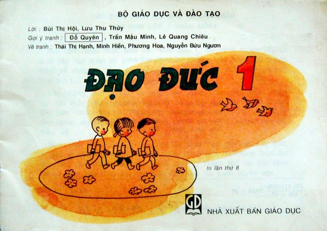 Ngày 13/3, fanpage Sách đẹp đăng tải ảnh chụp cuốn sách Đạo Đức 1 với dòng bình luận: "Cuốn sách của thế hệ 8x và đầu 9x! Cuốn sách như một cuốn truyện tranh, kho báu của thời thơ ấu mà đến giờ mới tìm lại được. Xin đưa lên để mọi người cùng hồi tưởng".
