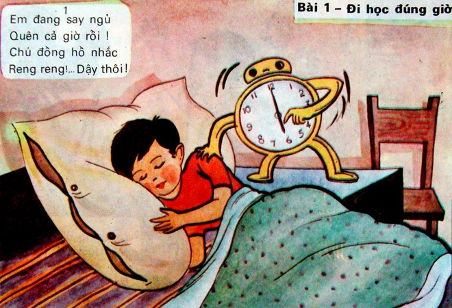 Đây là cuốn sách xuất bản năm 1993, được dạy cho học sinh trong 8 năm, trước khi cải cách sách giáo khoa năm 2000. Bộ ảnh nhanh chóng nhận được 7.000 lượt like (thích) và hơn 10.000 lượt chia sẻ.