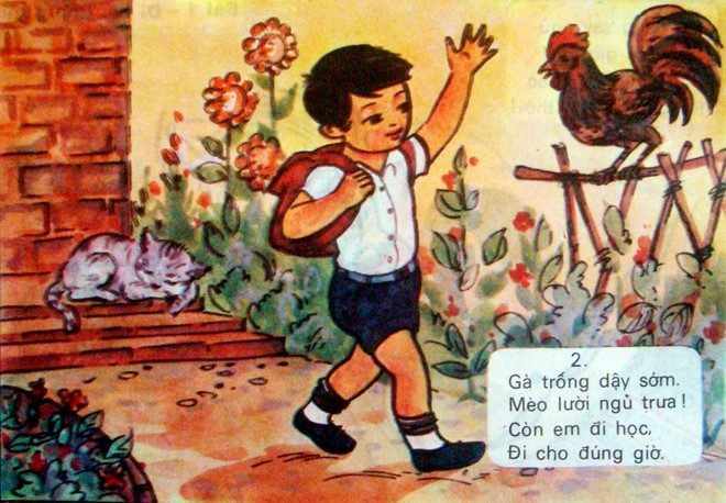 Chủ nhân của bộ ảnh, bạn Lê Hải Đoàn, cho hay nếu muốn giáo dục đạo đức tốt thì nên chú trọng đầu tư chất lượng sách như thế này: Vẽ đẹp, gần gũi, dễ hiểu.