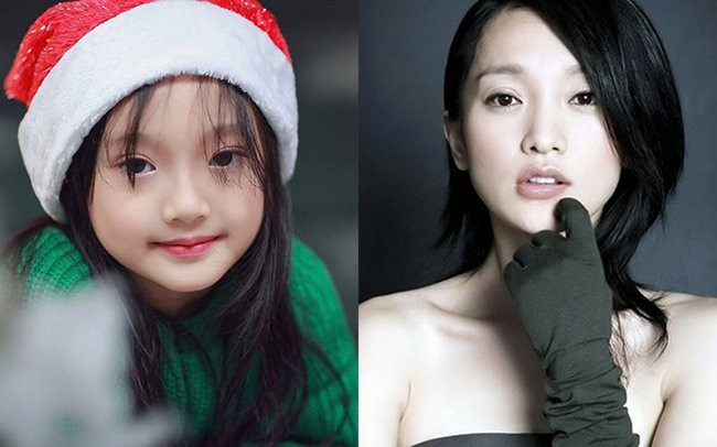 Cô bé Trương Bảo Anh có nhiều nét đẹp giống "tiểu hoa đán" Trung Quốc Châu Tấn.