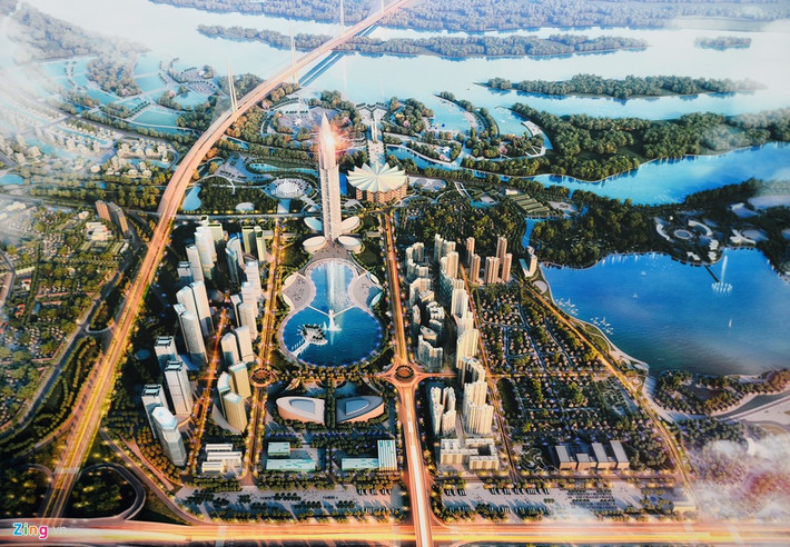 Tổng diện tích lập quy hoạch chi tiết là 2.080 ha gồm 4 đoạn chính với tổng chiều dài khoảng 11,7 km.