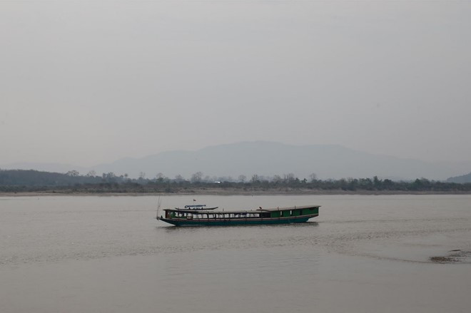 Những cuộc tuần tra chung trên sông Mekong của cảnh sát Lào và Myanmar khiến những vụ cướp trên tàu, thuyền giảm.