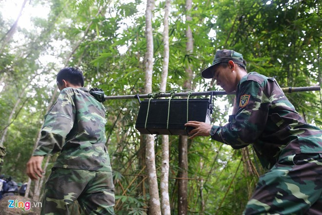 Thượng tá Trần Văn Cư, Chỉ huy trưởng Ban Chỉ huy Quân sự huyện Tân Thành cho biết: "Với tinh thần quyết tâm tìm bằng được chiến sĩ và phương tiện gặp nạn, lực lượng cứu hộ bắt đầu ngày tìm kiếm thứ hai từ 5h sáng. Lực lượng đi rừng bao gồm quân đội, dân quân, người dân địa phương thông thạo địa hình". Ông còn cho biết những người lên núi cũng mang theo tăng, bạt, võng dù để làm dụng cụ vận chuyển các nạn nhân xuống núi khi tìm thấy.