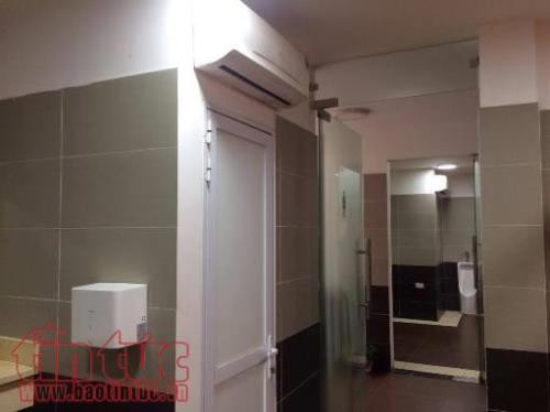 Một góc nhà vệ sinh công cộng "siêu sang".