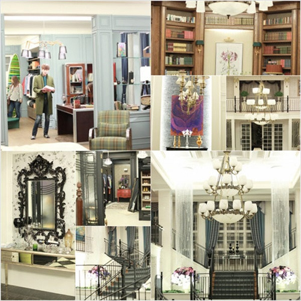Bộ phim The Heirs (Những người thừa kế) đã quyết định đầu tư một khoản tiền lớn vào việc xây dựng và trang hoàng cho ngôi biệt thự xa hoa của nam chính Kim Tan. Được biết, căn nhà này có không ít những món đồ hàng nghìn USD. Tất cả nội thất đều vô cùng hiện đại và tinh tế. Có lẽ người xem chỉ ước, mình được sống trải nghiệm 1 ngày ở căn nhà này đã là điều tuyệt vời rồi.
