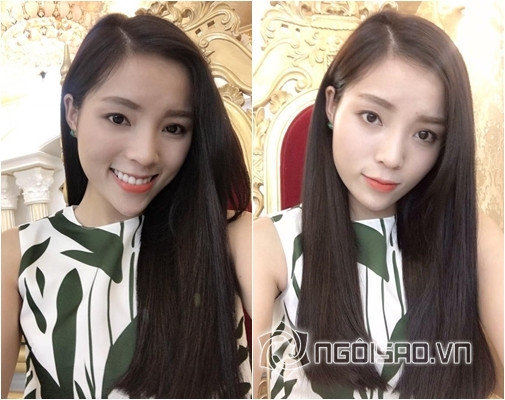 So sánh hai hình ảnh rõ ràng chiếc cằm có sự khác biệt.