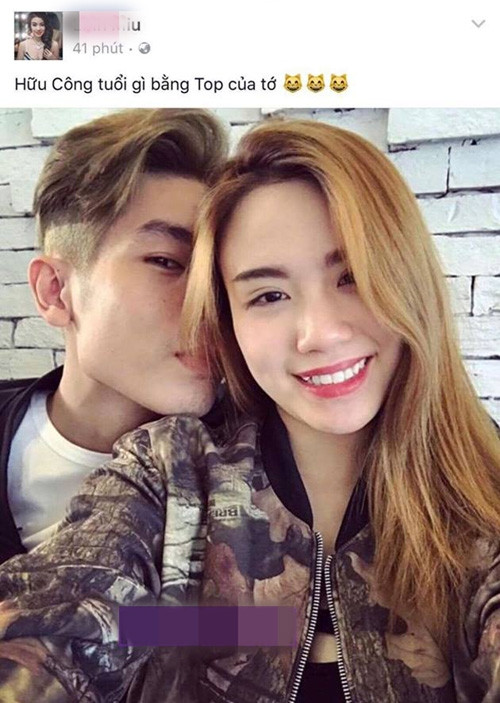 Sau khi chia tay Hữu Công cách đây gần một năm thì mới đây, Linh Miu đã tìm được hạnh phúc mới của mình. Mới đây trên trang fanpage của mình với hơn một triệu lượt theo dõi, Linh Miu đã đăng tải bức ảnh tình tứ bên một chàng trai mới. Sẽ chẳng có gì đáng bàn nếu như cô không kèm với những lời lẽ khiến người xem hiểu rằng cô đang “đá xéo” Hữu Công.