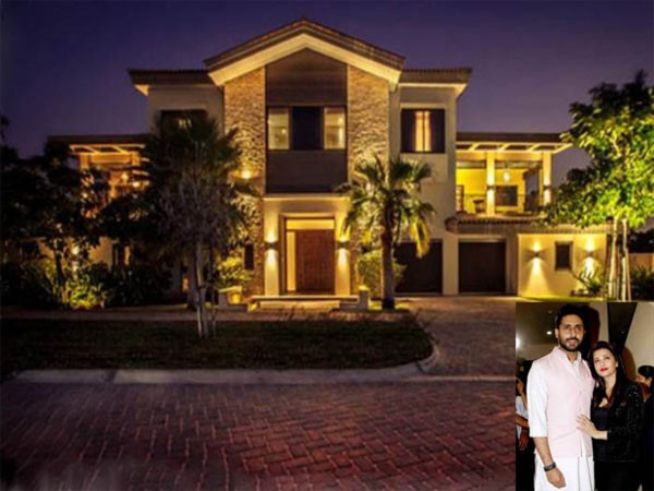 Tọa lạc tại khu đất vàng ở Dubai, ngôi nhà lung linh như tòa lâu đài hiện đại.
