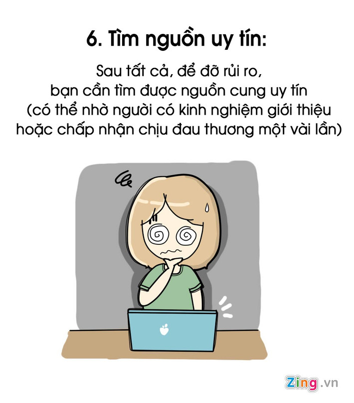 Nếu bạn đặt mua hàng từ một bên trung gian hoặc shop online bất kỳ, tìm nguồn uy tín là yếu tố rất quan trọng.