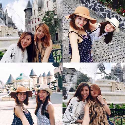 Hoặc cùng tụ tập đi du lịch trong và ngoài nước.