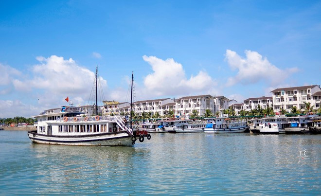 Chúng tôi đến Hạ Long vào những ngày đầu tháng 9, không có kế hoạch định trước. Cuối tuần, vài người bạn thân cùng đặt vé may báy, vác ba lô lên đường.