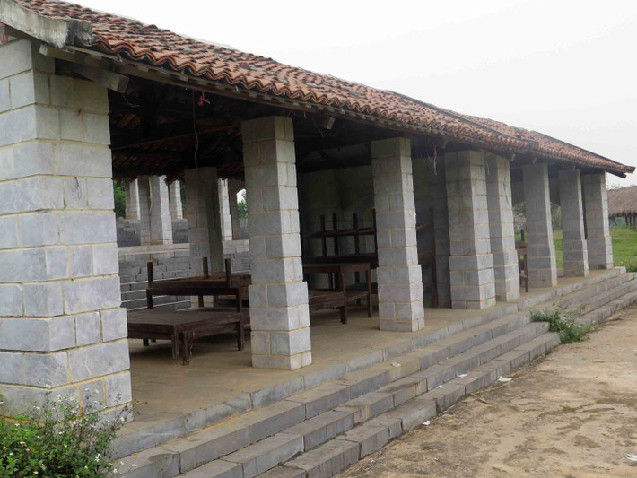 Chợ vùng cao đã lâu không họp.