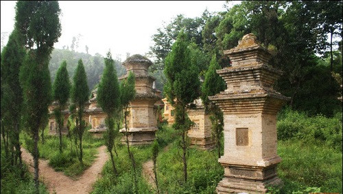 Hà Nam lâm nhữ huyền phong huyệt tự tháp lâm: Hiện có 83 tòa mộ tháp của các vị cao tăng từ thờ nhà Nguyên, nhà Minh và nhà Thanh.
