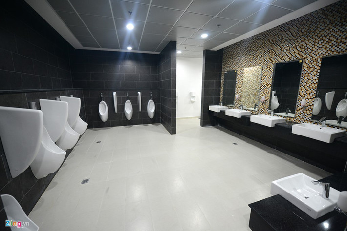 Khu vực nhà vệ sinh dành cho nam.