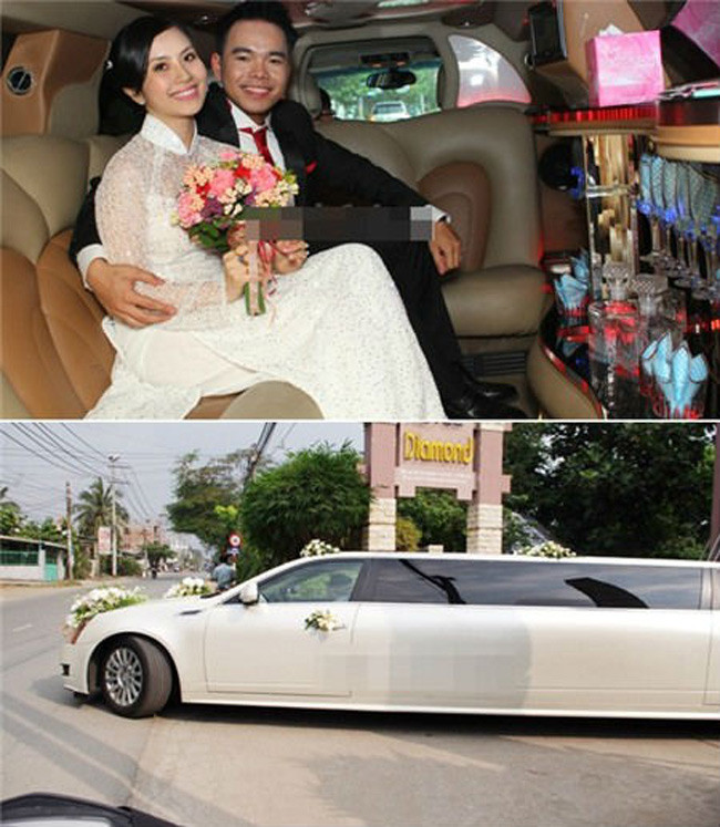 Năm 2012, Miss Teen Huyền Trang cũng lên xe hoa với ca sĩ Triệu Hoàng.