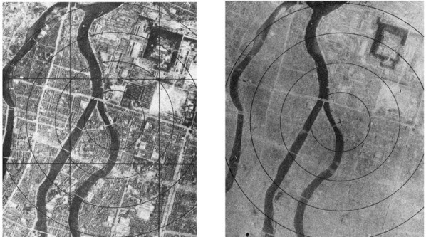Bạn đã từng trông thấy sự khác biệt của Hiroshima (Nhật Bản) trước và sau khi thảm họa hạt nhân chưa? Và chính là đây. Bức ảnh nhìn từ trên không cho chúng ta thấy hệ quả khủng khiếp của vụ ném bom nguyên tử.