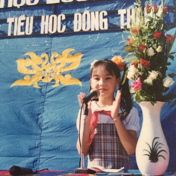 Khi còn học tiểu học, Bảo Thanh giữ vai trò Liên đội trưởng.