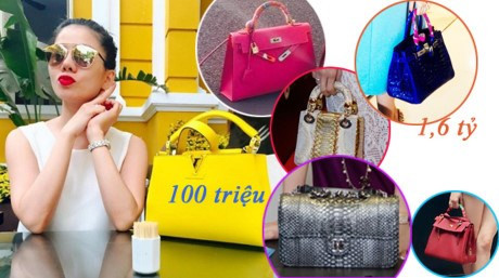 Những năm gần đây, ca sĩ Lệ Quyên chịu khó mua sắm phụ kiện đắt tiền để đầu tư cho vẻ ngoài. Những món hàng hiệu giúp cô xây dựng phong cách sang trọng cả trên sân khấu lẫn ngoài đời thường. Giọng ca "Thôi đừng chiêm bao" dành sự yêu thích đặc biệt cho túi xách Hermes. Nữ ca sĩ từng gây chú ý khi xuất hiện tại sân bay với mẫu túi Hermes Kelly màu xám giá khoảng 300 triệu đồng.