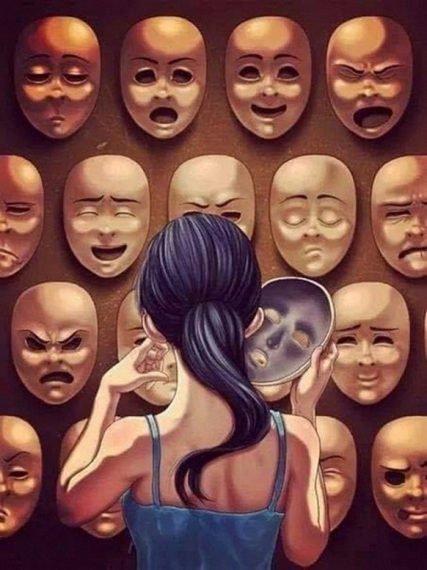 Mỗi ngày, chúng ta phải chọn một gương mặt để đối diện với đời.