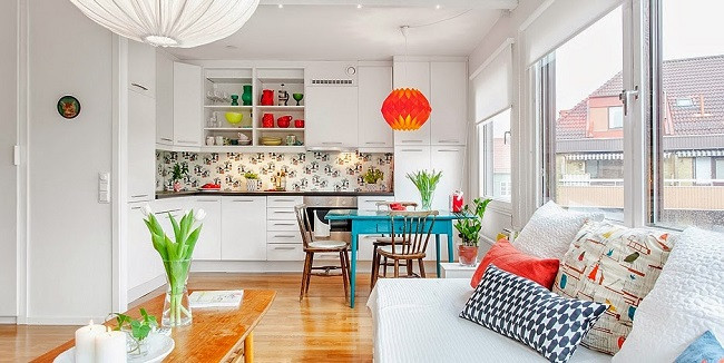Mỗi một góc của không gian là một phần của quá khứ, một phần của hiện tại mang đến nét đẹp đầy chất Retro.