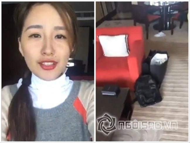 Mai Phương Thúy là một trong những sao Việt bị lộ cảnh sống bừa bộn khi livestream khoe căn hộ sang trọng ở Hong Kong.