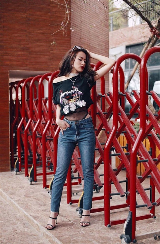 Không nên lựa chọn những chiếc quần có ống quá dài sẽ khiến cho chiều cao bị hạn chế.
