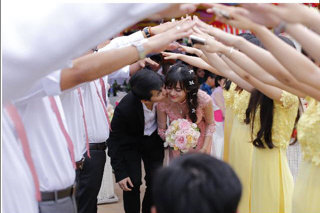 Hiện My Hạ Kim giảng dạy môn Địa lý tại trường THPT Bình Phú, TP HCM.